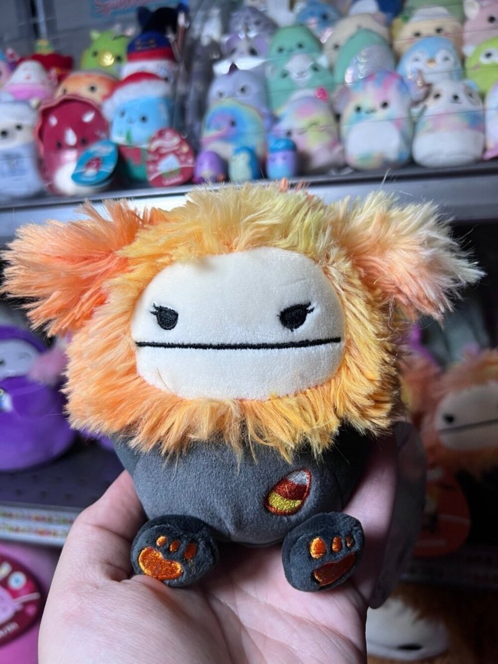 Squishmallow 4” ROXANNE CANDYCORN BIGFOOT NWT HTF In Hand 2026 RELEASE